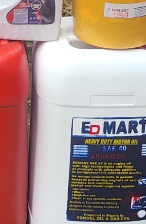 Edmart SAE 40 white 25 litre container